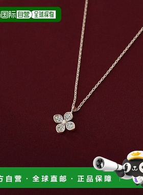 韩国直邮Rita Monica 项链300576310 BENI Necklace锆石四叶草