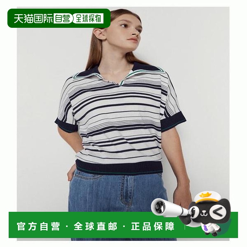 韩国直邮THE IZZAT 儿童彩色条纹套头针织衫_A IM7A1PO18羊毛