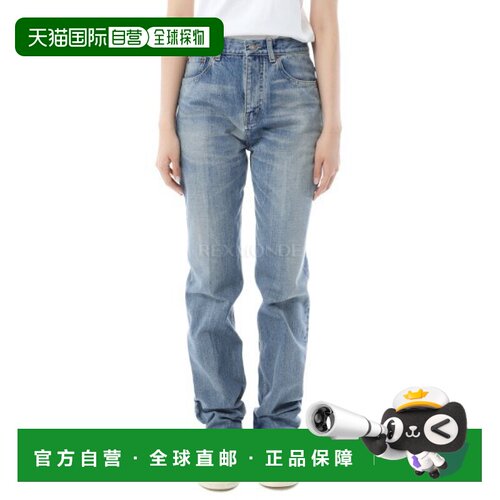 韩国直邮SAINT LAURENT PARIS 795350 Y13KD  4423直筒裤牛仔裤