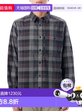 韩国直邮FJALLRAVEN FJALLGLIM 衬衫 M 黑灰色 (81380/550-020)