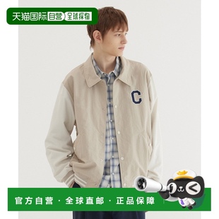 LOGO 韓國直郵COVERNAT COLLAR 外套CO2501JK32BE 男士 運動茄克