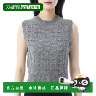 复古蕾丝针织背心浅灰色 BRISA 3.25KN Bahnsen 韩国直邮Cecilie