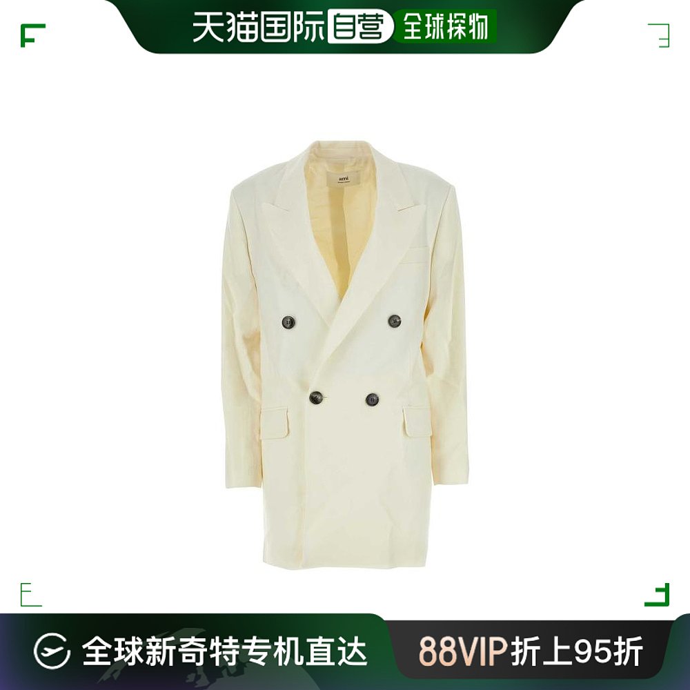 韩国直邮AMI23FW西装外套女FBV311WV0026 185 White 女装/女士精品 短外套 原图主图