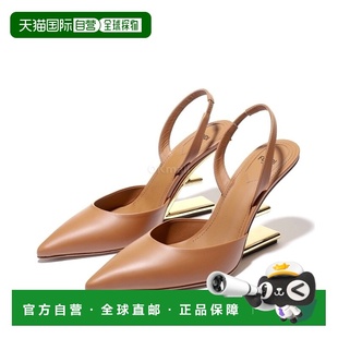 皮革高跟露跟鞋 Lite 8J8367 NA7 韩国直邮FENDI F0QB7 Colibri