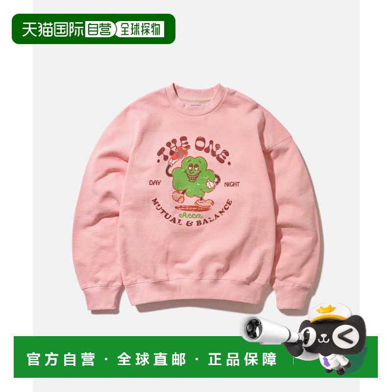 韩国直邮AECA 男士卫衣AWCMSSBCTSSOV001A5PK CLOVER BOY HEAVY L