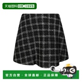 韩国直邮DIESEL Diesel 加纳 字格纹半身裙 A218830EGDF