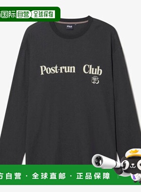 韩国直邮FILA Wheela 华夫格长袖 T 恤 FS253RL01X001006