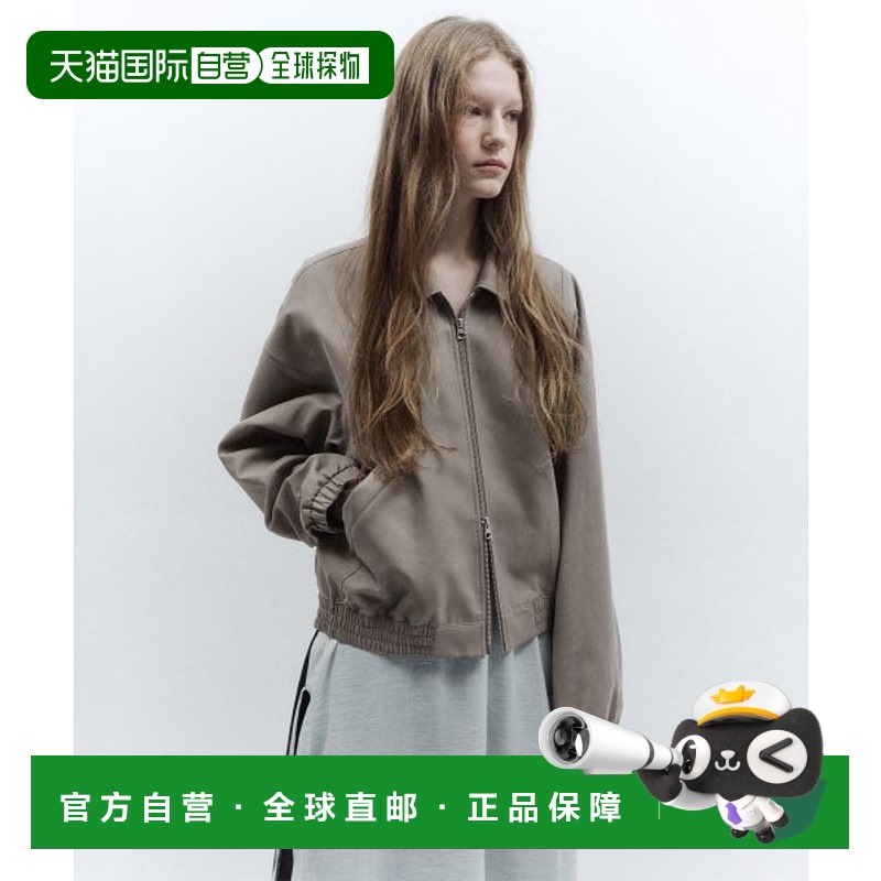 韩国直邮INSILENCE女款设计师新款秋冬高级简约时尚夹克IW2D2JP04