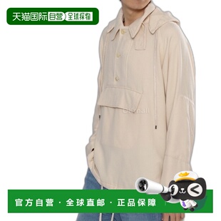 VIYELLA 外套 连帽拉链外 韩国直邮AURALEE 象牙白 透气羊毛