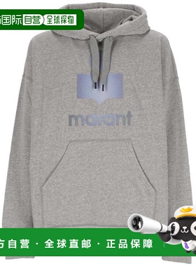 韩国直邮Isabel Marant 连帽 T 恤 SW0027HAA3M95H02GY 灰色 DOM