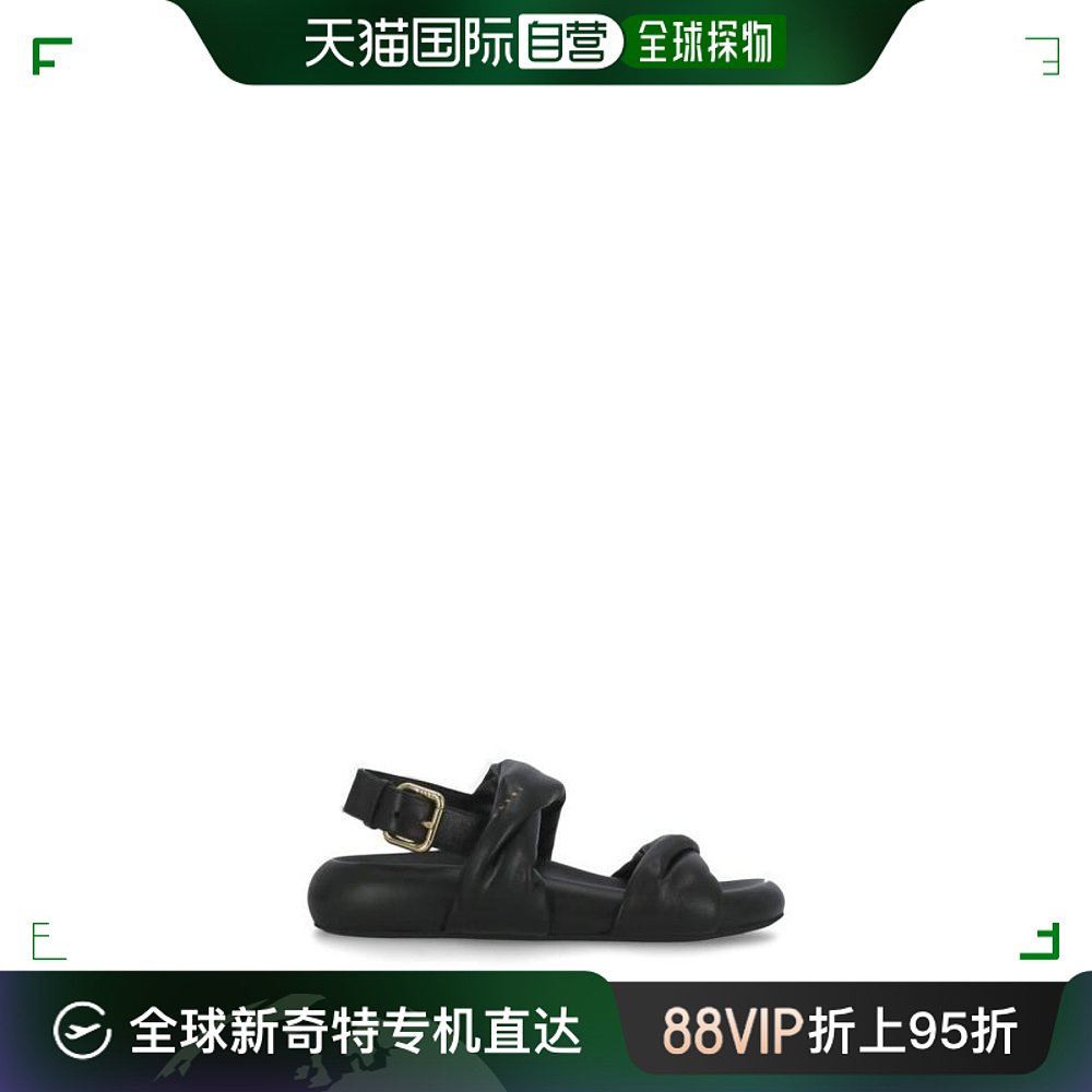 韩国直邮MARNI24SS凉鞋女SAMS019603P544300N99BLACK