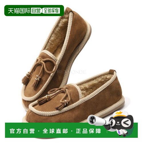 韩国直邮CELINE BOUBOU 绒面小牛皮拖鞋 (362103003C 18NC) 拖鞋