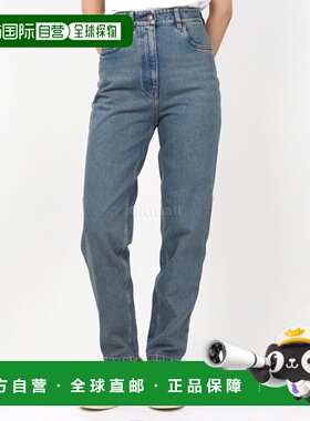 韩国直邮PRADA GFP503 13Z6 F0BAN 牛仔裤普拉达直筒裤