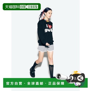 CA24ASW001BK 韩国直邮ASIF 绒衫 女士女士卫衣 GURLS CALIE