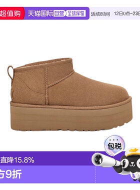 香港直邮UGG Classic Ultra Mini 平台经典迷你短筒雪地靴1135092