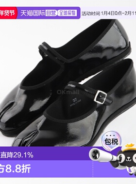 韩国直邮DROGHERIA CRIVELLINI TABI 玛丽珍鞋 - 漆黑 (FTMJ FX B