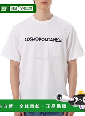 韩国直邮Engineered Garments 印花十字圆领T恤 A - 白色 - Cosmo