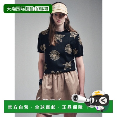 韩国直邮MARDI MERCREDI ACTIF 女士毛针织衫ALL OVER FLOWERS KN