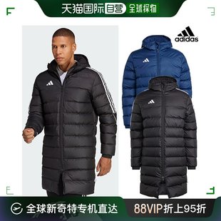 羽绒服大衣 长款 T恤 韩国直邮 夹克 侧面线条 填充 三线 Adidas