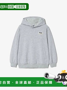 韩国直邮FILA M Wheela 儿童连帽衫 KQC FK2POG3103X-WTM 基本款