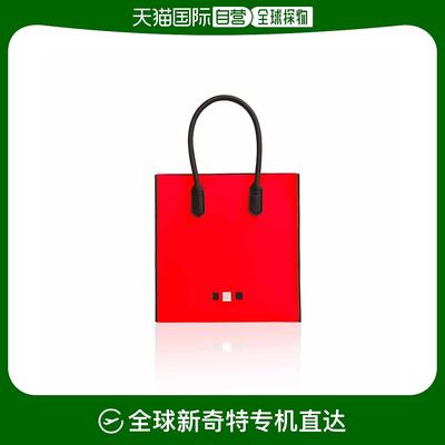 韩国直邮SAVE MY BAG 纯色手提包-红色