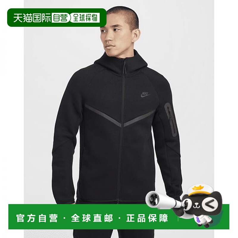 韩国直邮NIKE {仅限店内｝NIKE Tech 男子全拉链 Windrunner 连帽