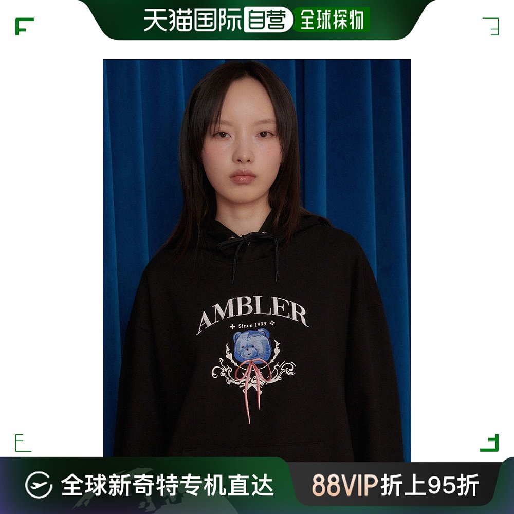 韩国直邮ambler 通用 针织衫T恤连帽 女装/女士精品 T恤 原图主图