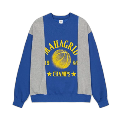 韩国直邮MAHAGRID 秋冬新款潮牌简约百搭运动风卫衣MG2DFMM447ABL