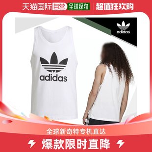 上衣 Trepoil 经典 韩国直邮Adidas H066 阿迪达斯 吊带 款 衬衫