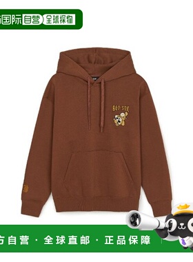 韩国直邮MLB MLB 连帽衫 GQC 3AHDE0146-43BRL 小号巨熊图案磨毛