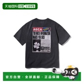 WHITE 公用T恤AWCMSSBDTTSOV010C0BE AECA 韩国直邮AECA SOCIAL
