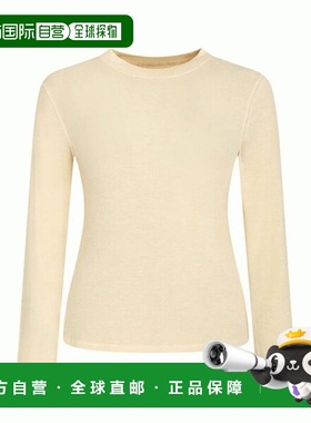 韩国直邮THE IZZAT 修身羊毛混纺 T 恤_S IM3P0TS01