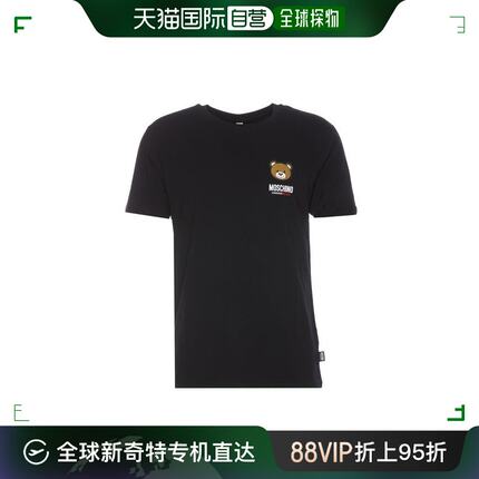 韩国直邮MOSCHINO24SS短袖T恤男0788 4410Black