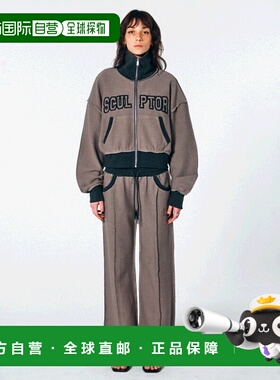 韩国直邮SCULPTOR 休闲裤 SC23S420NMBR 正品休闲时髦外穿显瘦