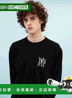 韩国直邮WAIKEI韩国小众设计师狗狗图案时尚日常T恤YK22SSTS02