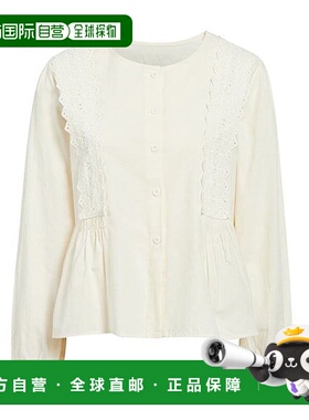 韩国直邮jj jigott  蕾丝衫/雪纺衫