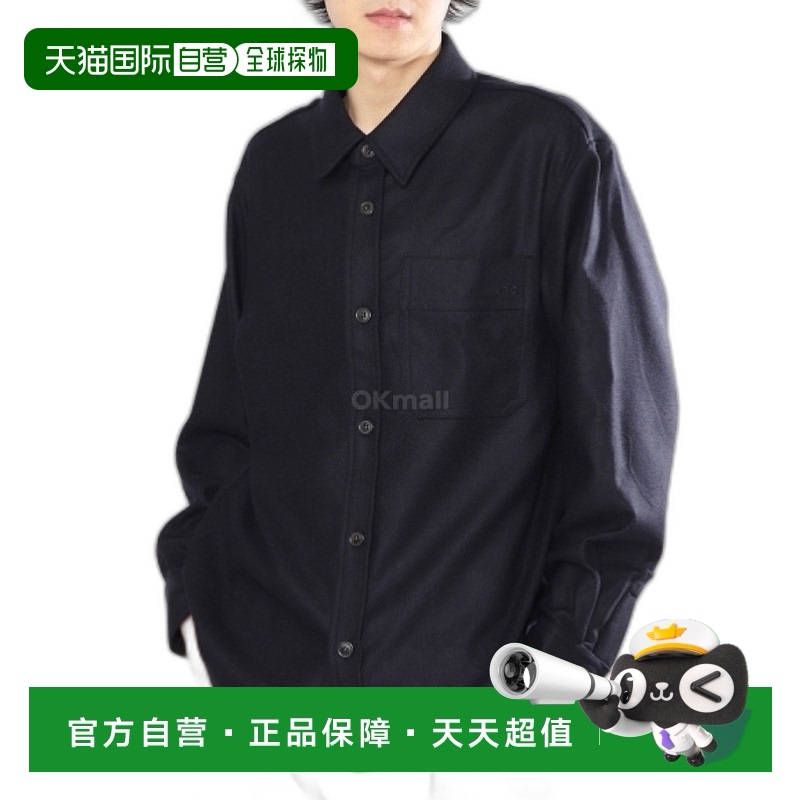 韩国直邮A.P.C Basile Brodee Poitrine 外套式衬衫长袖混合材质