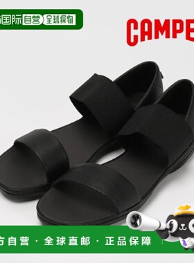 韩国直邮CAMPER 浅色妮娜凉鞋 黑色 21735-086