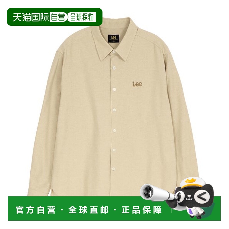 韩国直邮LEE正品美式复古新品男款衬衫LE2204SH01BE