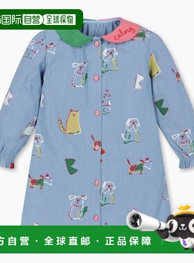 韩国直邮BENETTON儿童童装连衣裙QAOP09341BL