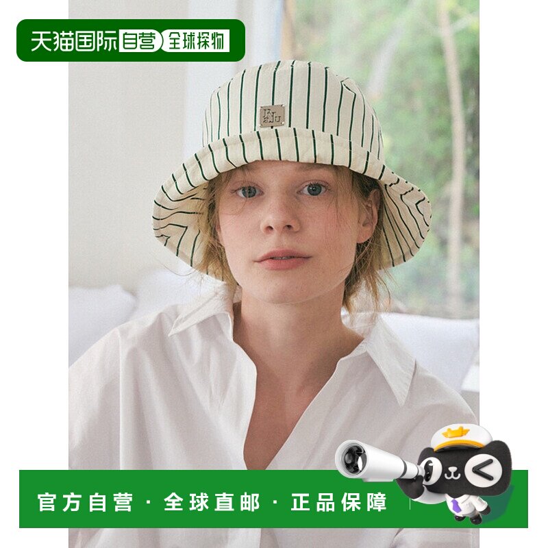 韩国直邮RaJu 女士帽子305823931 Stripe Bucket Hat_2 Color