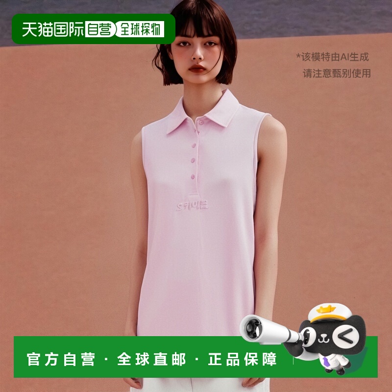 韩国直邮G/Fore高尔夫无袖T恤轻量级POLO衫时尚潮流g4lc0k861高档