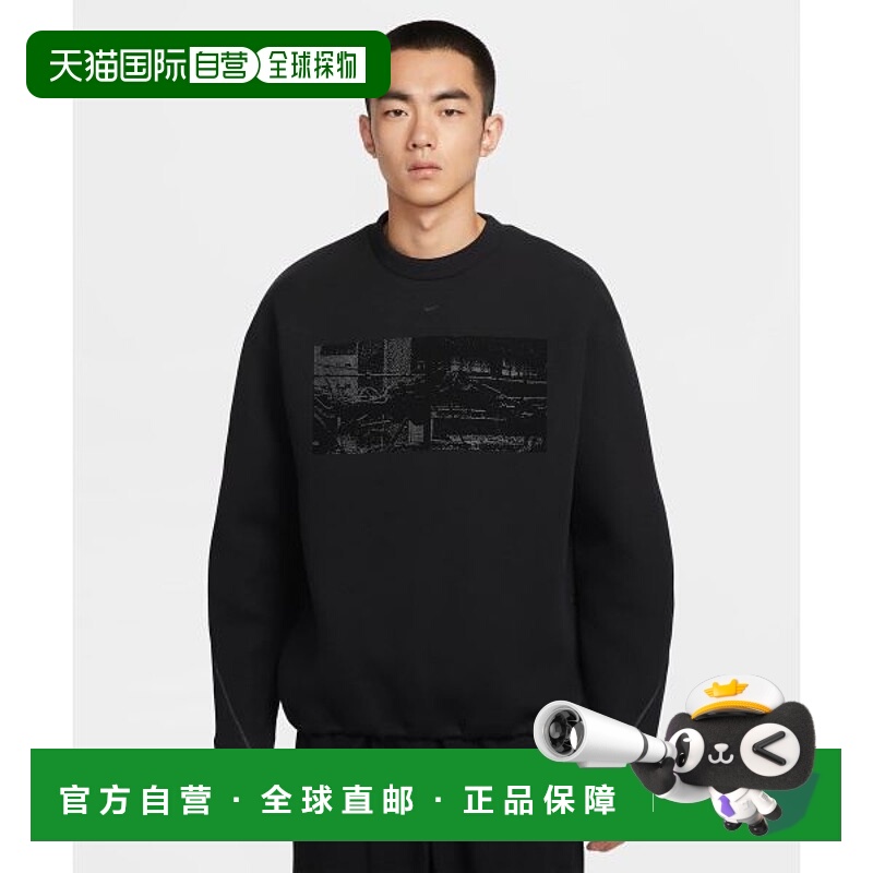 韩国直邮NIKE NIKE Nike Tech Reflective Accent Fleece Crew M