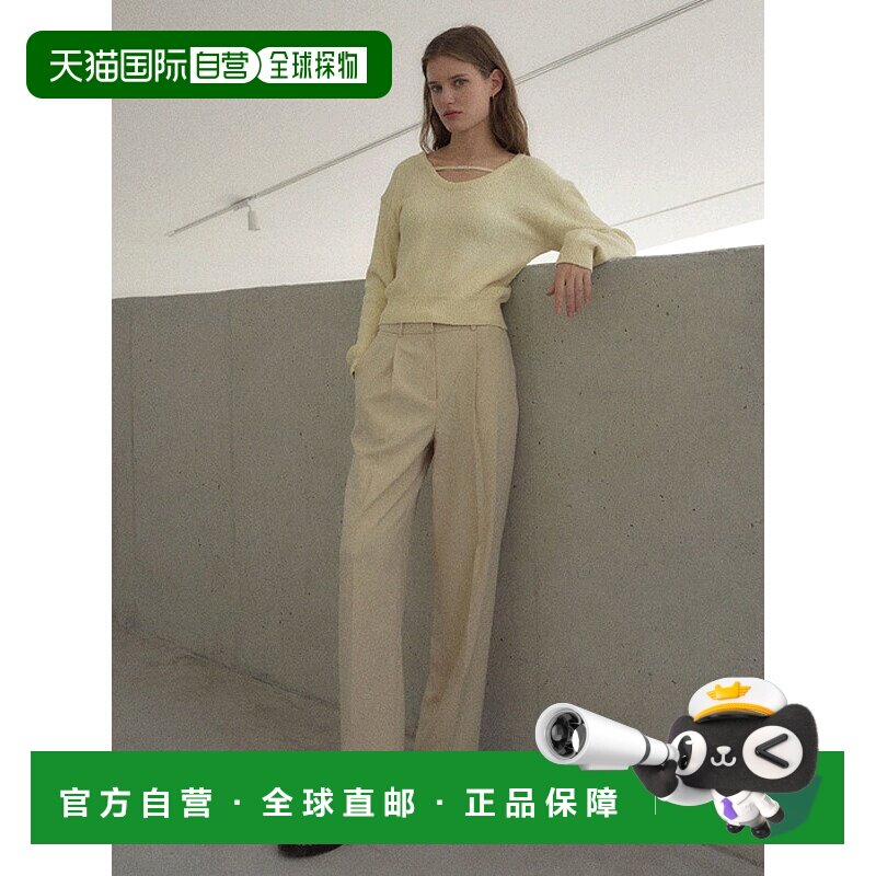 韩国直邮LOEUVRE正品 女装休闲裤303595815One-Tuck Slacks SW3XL