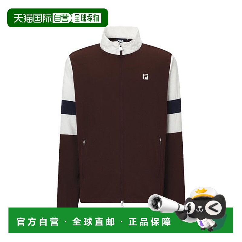 韩国直邮FILA [新款] 惠拉男士梭织弹力战利品风衣 FM2FS253JK11M