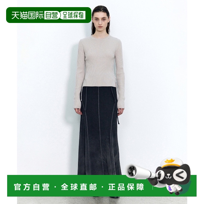 韩国直邮INSILENCE女款设计师新款秋冬高级简约时尚半身裙IW2D4SK