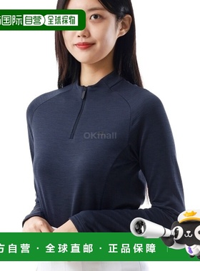 韩国直邮J.LINDEBERG Steffi 中间层 (GWJS10982-6881) 长袖T恤