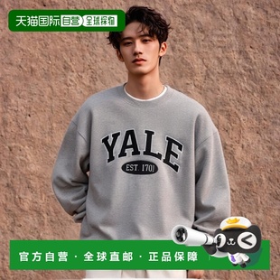 CREWNECK 韩国直邮YALE ARCH TONE GRAY男针织YA8CR0081GR卫衣