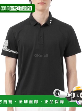 韩国直邮J.LINDEBERG Heath Strike Polo 衫 (GMJT11827-9999) 短