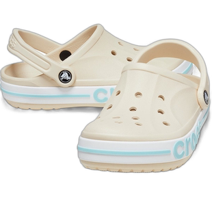 韩国直邮crocs Bayaband 木屐冬季鞋 白色/多色 205089-1LI洞洞鞋